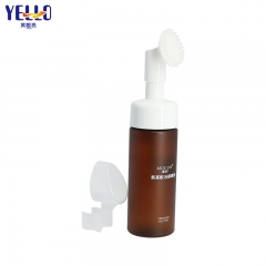 Amber Cream Jar Spray Foam Dropper Shampoo Bottle Cosmetic Tube Set