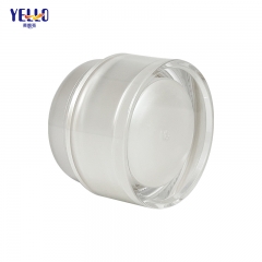30 gm 50 gm Acrylic Cream Jars With Lids / Plastic Cosmetic Containers