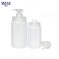 White Blank Baby Kids Shampoo And Conditioner Bottles For Shower