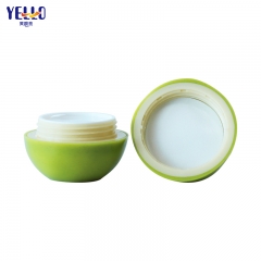 Baby Cream Plastic Cosmetic Containers Jars With Lids Pear Shape