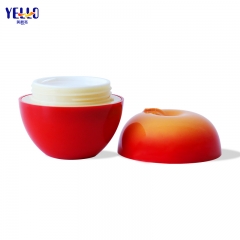 Refillable Cosmetic Containers Skincare Jars 30g For Cream Apple Shape